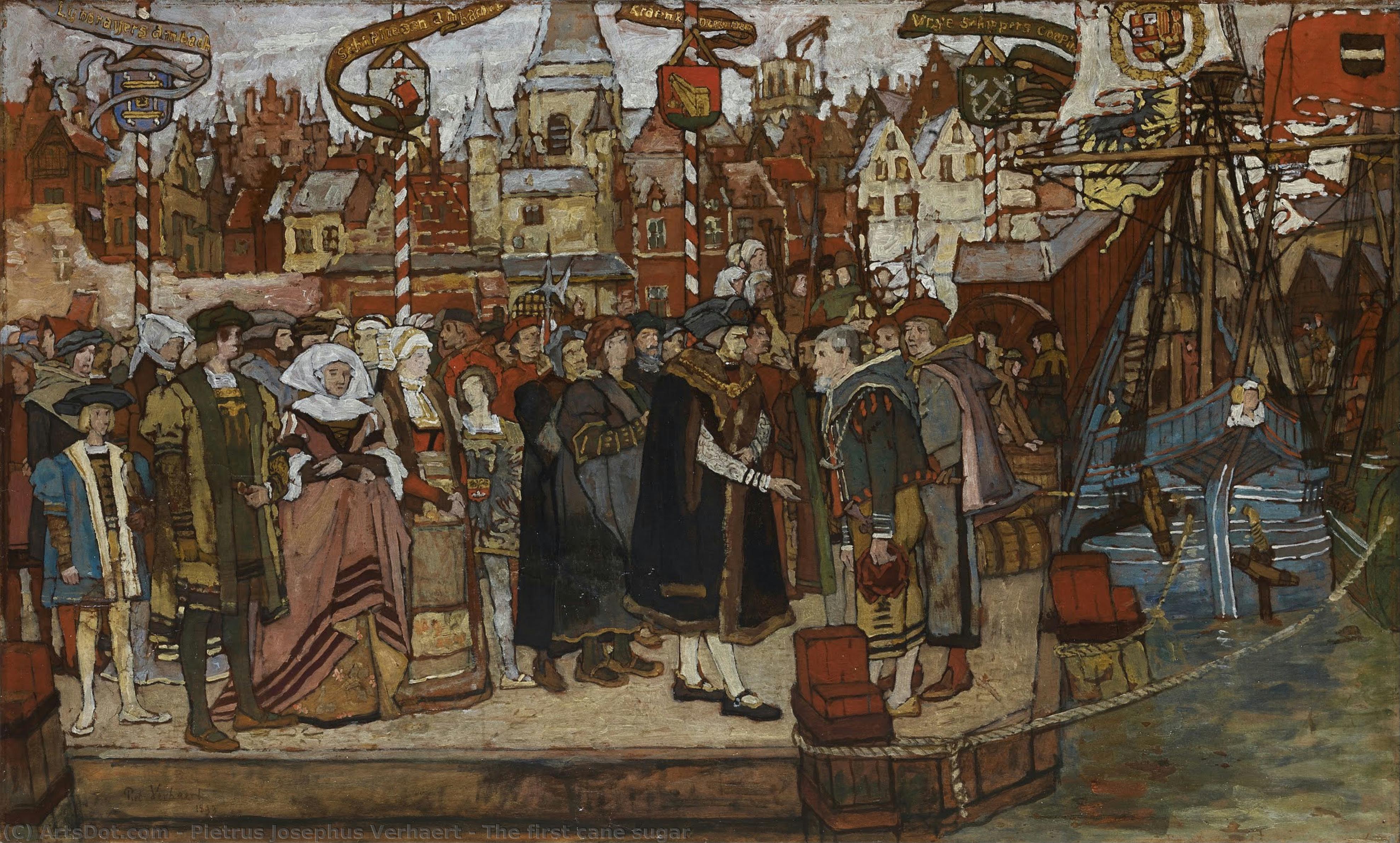 The First Cane Sugar — Pietrus Josephus Verhaert