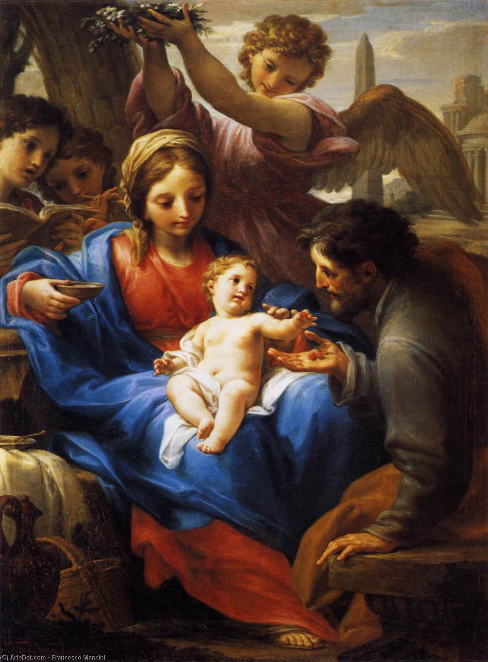 Rest During The Flight To Egypt — Francesco Mancini