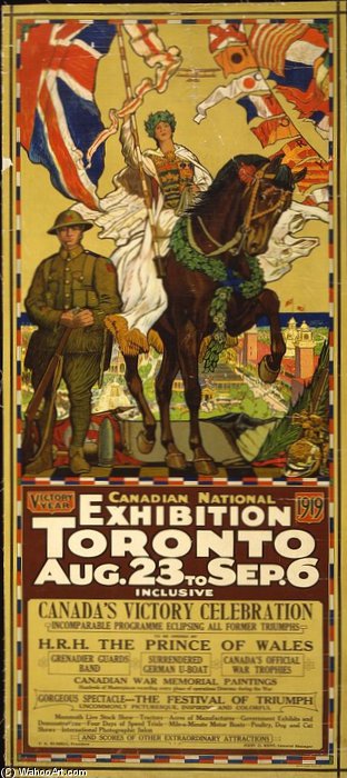 Canadian National Exhibition Poster, Toronto — James Edward Hervey Macdonald