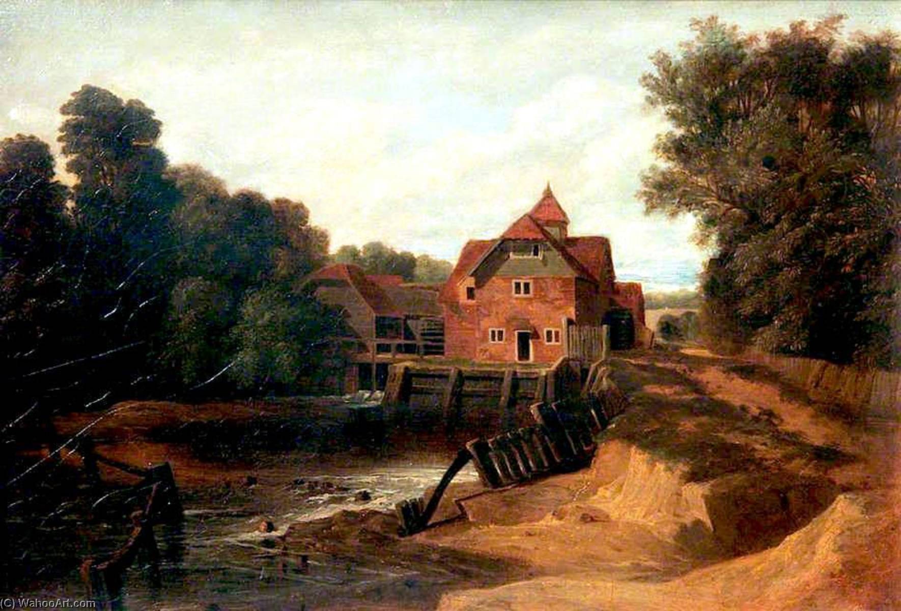 Mapledurham Mill — Miles Edmund Cotman