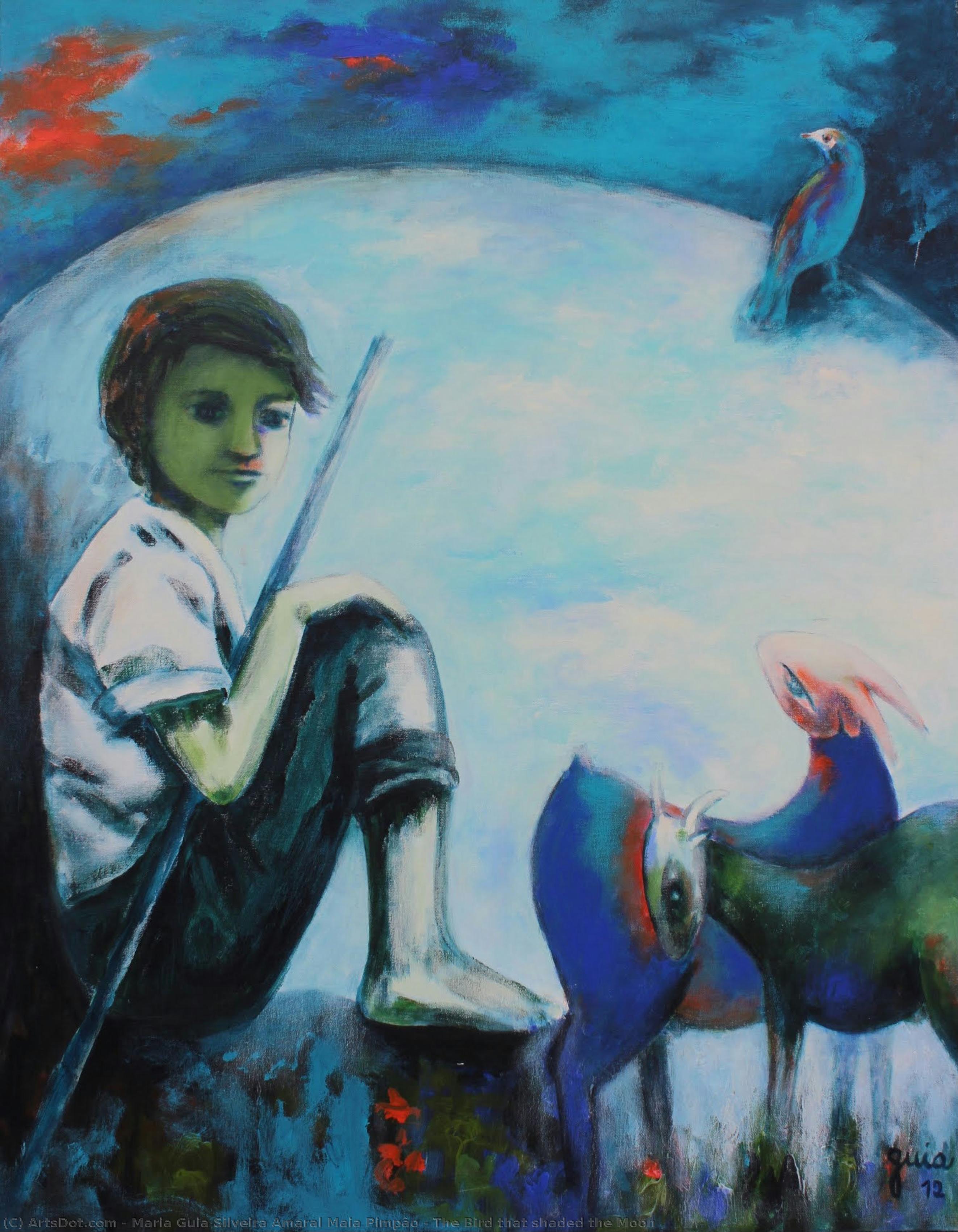 The Bird That Shaded The Moon — Maria Guia Silveira Amaral Maia Pimpão