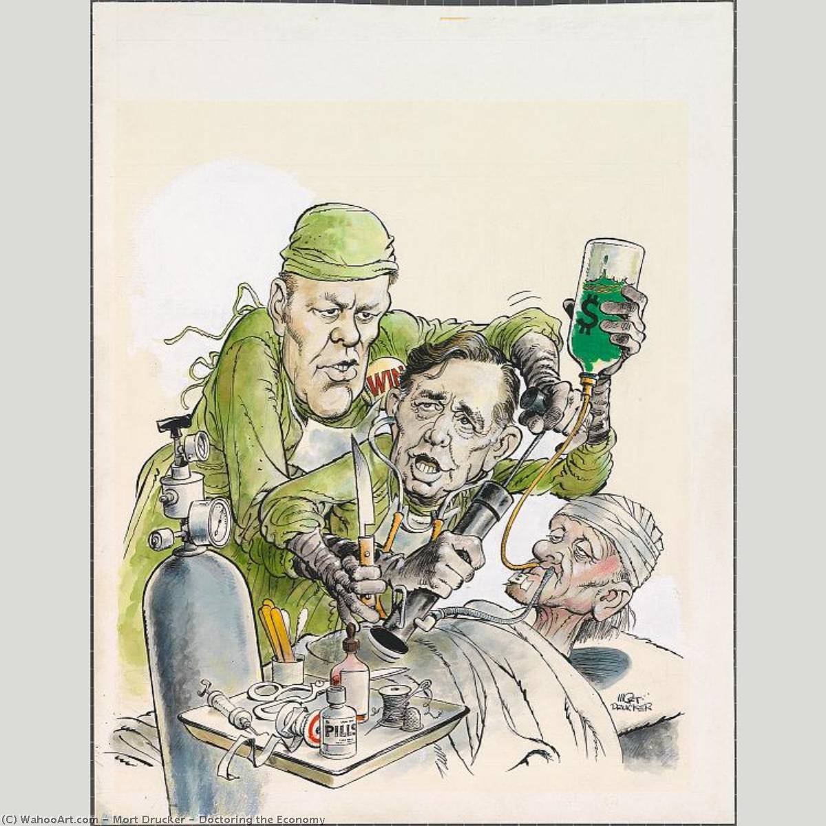 Doctoring The Economy — Mort Drucker