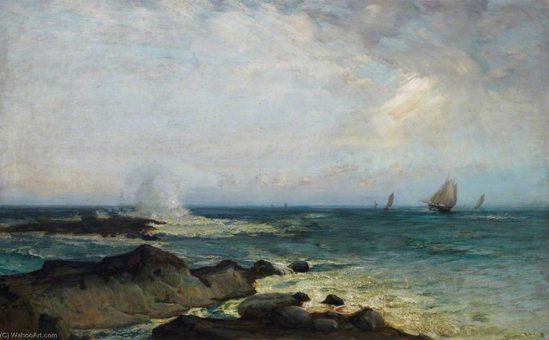 Half Tide Rocks, East Coast, Berwickshire — James Campbell Noble