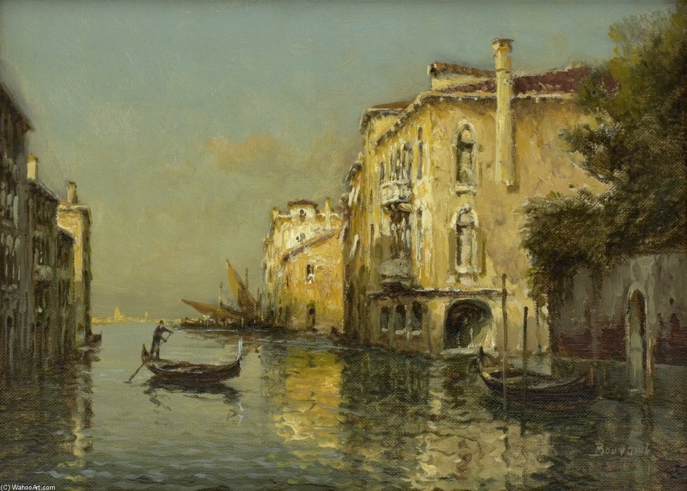 Venise Au Canal - — Antione Bouvard