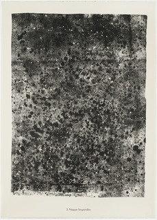 Spotted Groundwater (nappe Léopardée) From The Portfolio Soil, Earth (sols, Terres) From Phenomena (les Phénomènes) — Jean Philippe Arthur Dubuffet