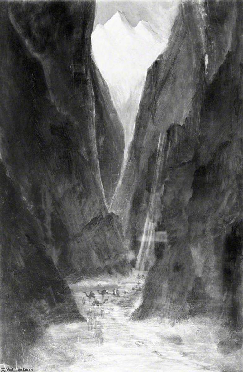 Wadi Shaiudel In The Desert Of Sinai, Egypt — Caroline Emily Gray Hill