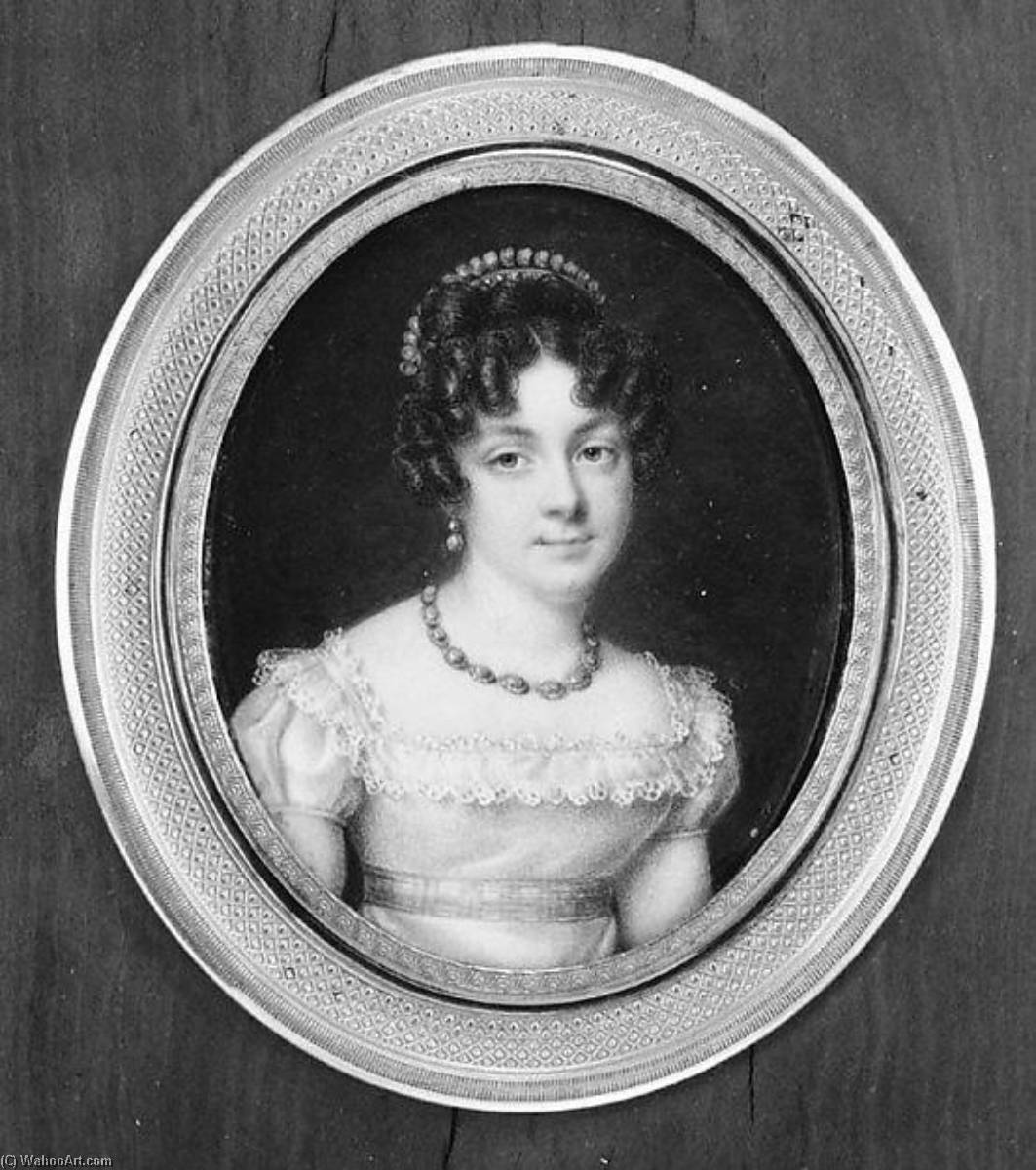 Portrait Of A Woman — Jean-baptiste Isabey