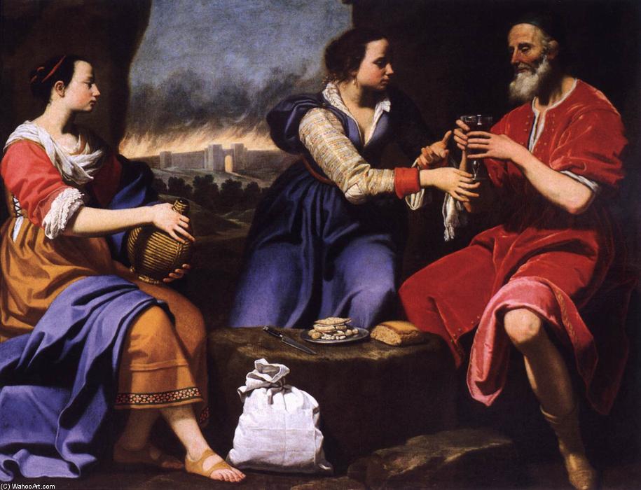 Lot And His Daughters — Lorenzo Lippi