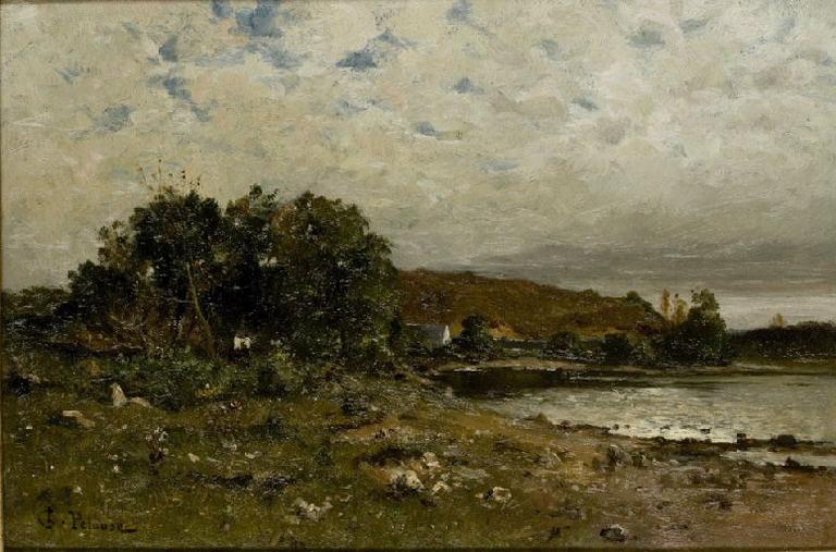 La Rivière (l'étang De Rochefort En Terre) — Leon Germain Pelouse