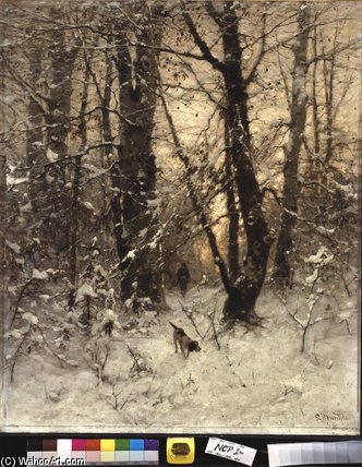 Winter Twilight — Ludwig Munthe