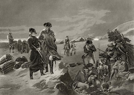 George Washington And La Fayette — Alonzo Chappel