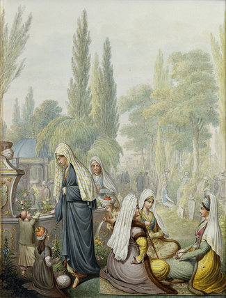 At The Cemetary — George Emmanuel Opitz