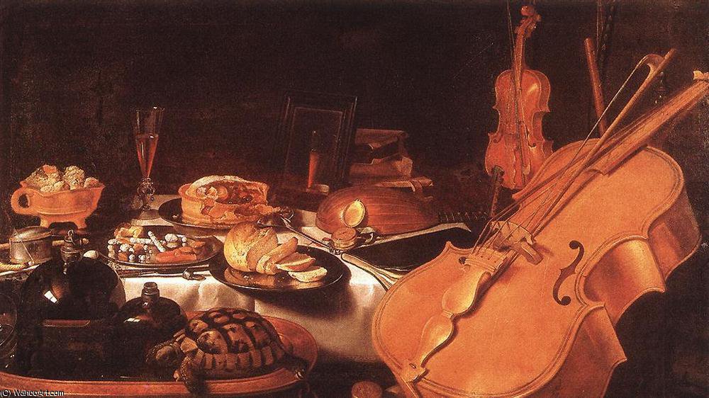 Still Life With Musical Instruments — Pieter Claesz