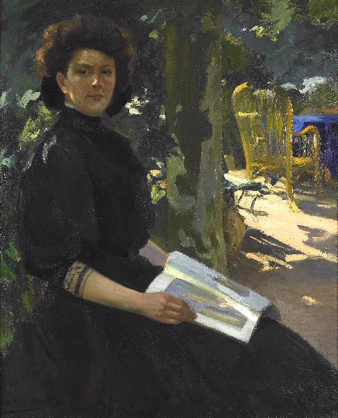 Jeune Fille Lisant — Smith Alfred