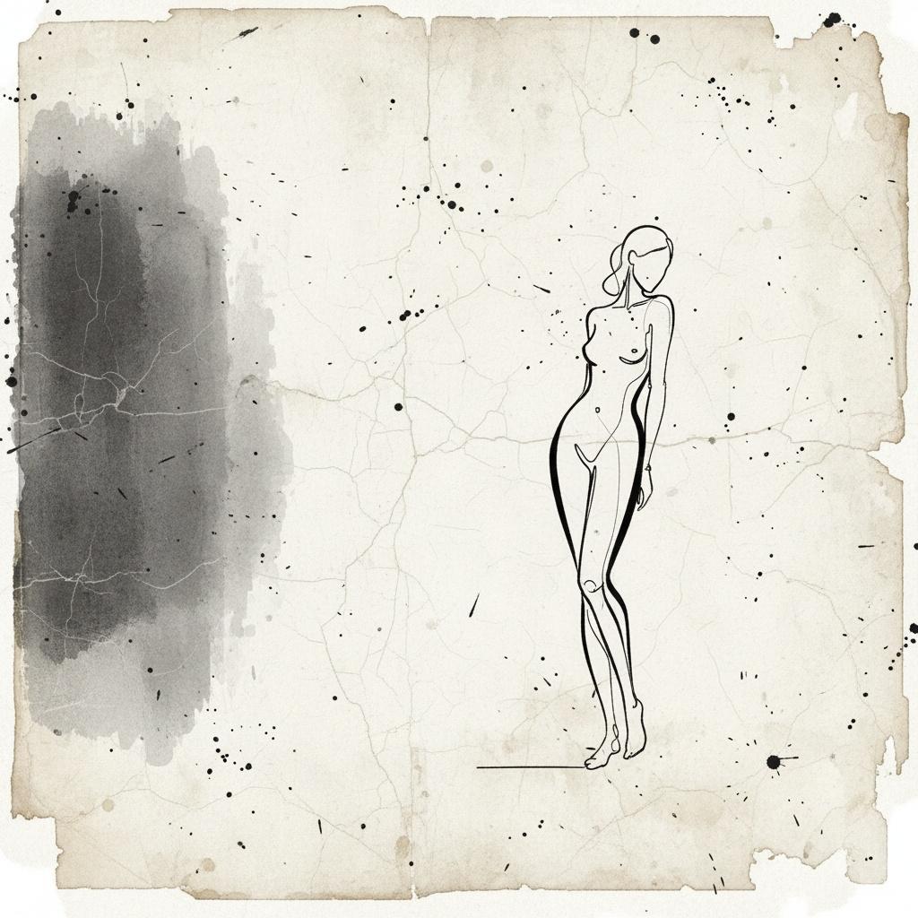 A Singular Fragment Of Shadowed Ink And The Ethereal Trace Of Form — Laurent Vionnet
