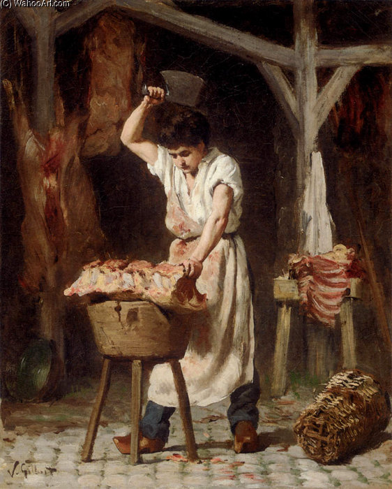 Le Jeune Boucher — Victor Gabriel Gilbert