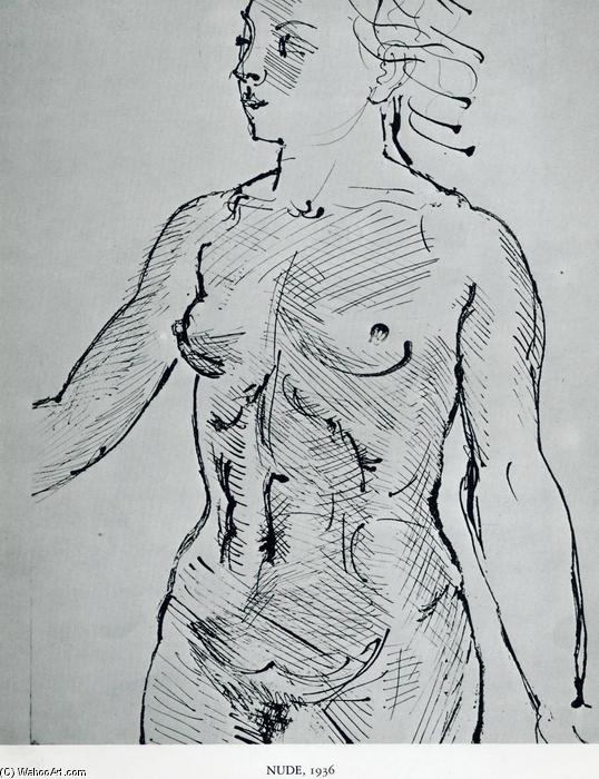 Female Nude, Bust — Raoul Dufy