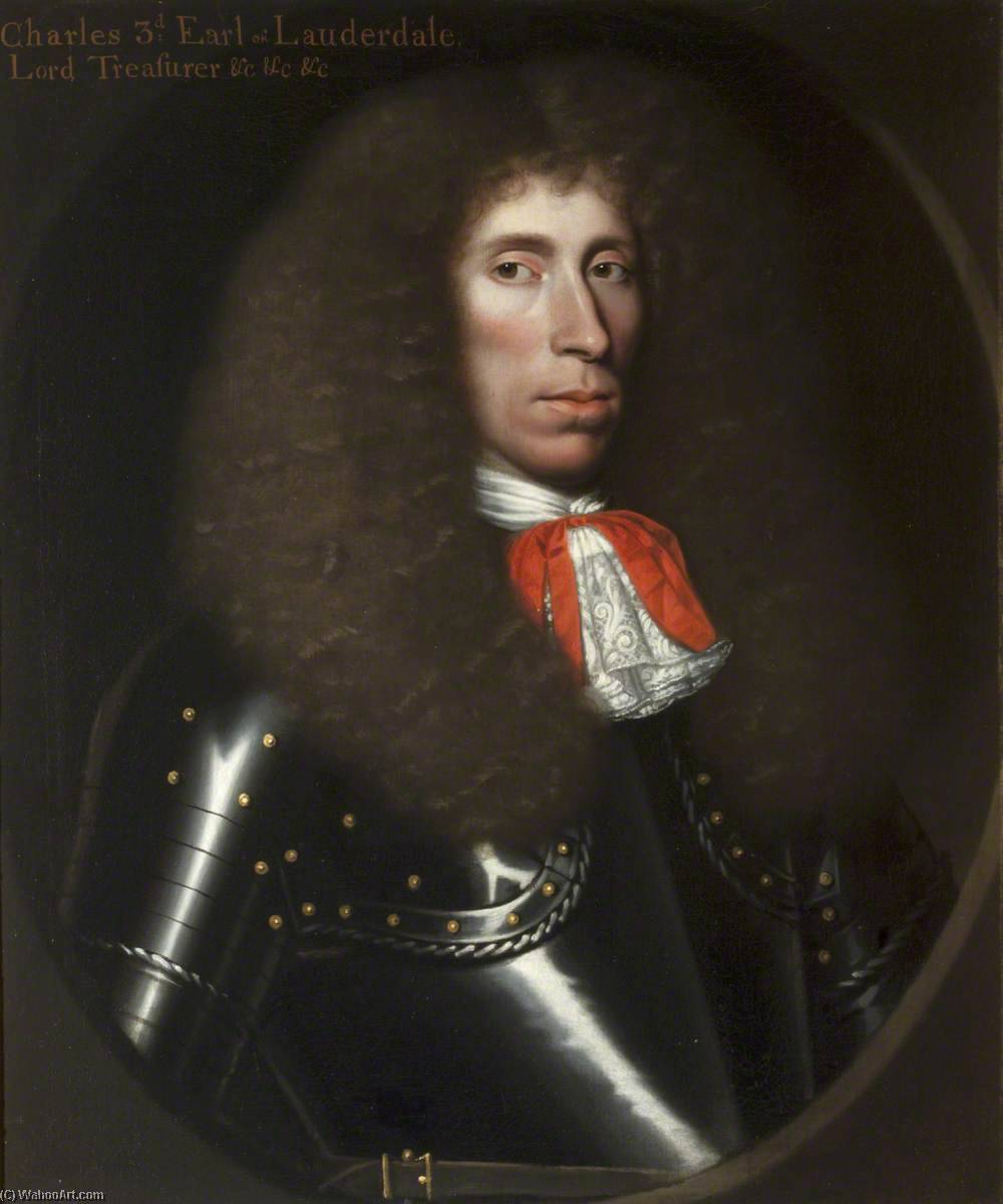 Charles Maitland (c.1620–1691), 3rd Earl Of Lauderdale — David Scougall
