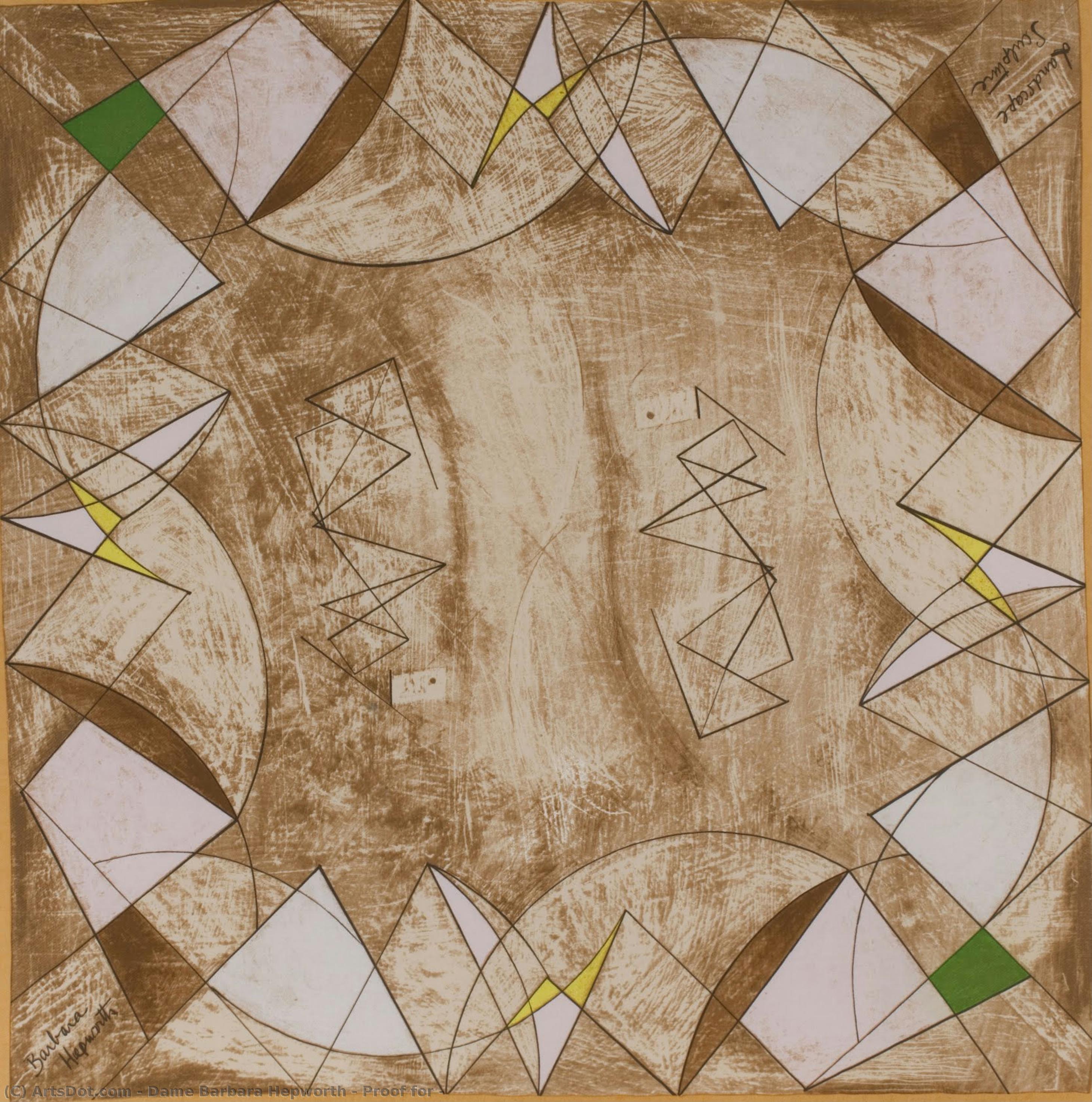 Proof For — Barbara Hepworth