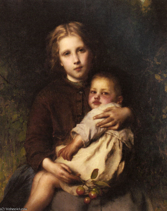 Sisterly Love — Etienne Adolphe Piot