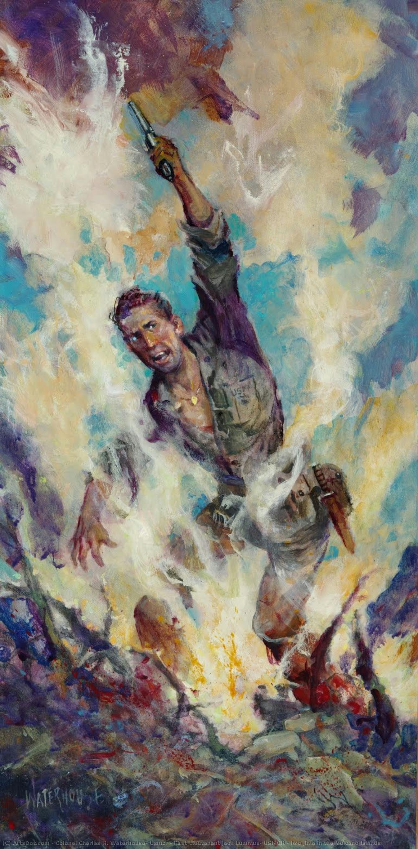 First Lieutenant Jack Lummus, Usmcr - Iwo Jima In The Volcano Islands — Colonel Charles H. Waterhouse, Usmcr
