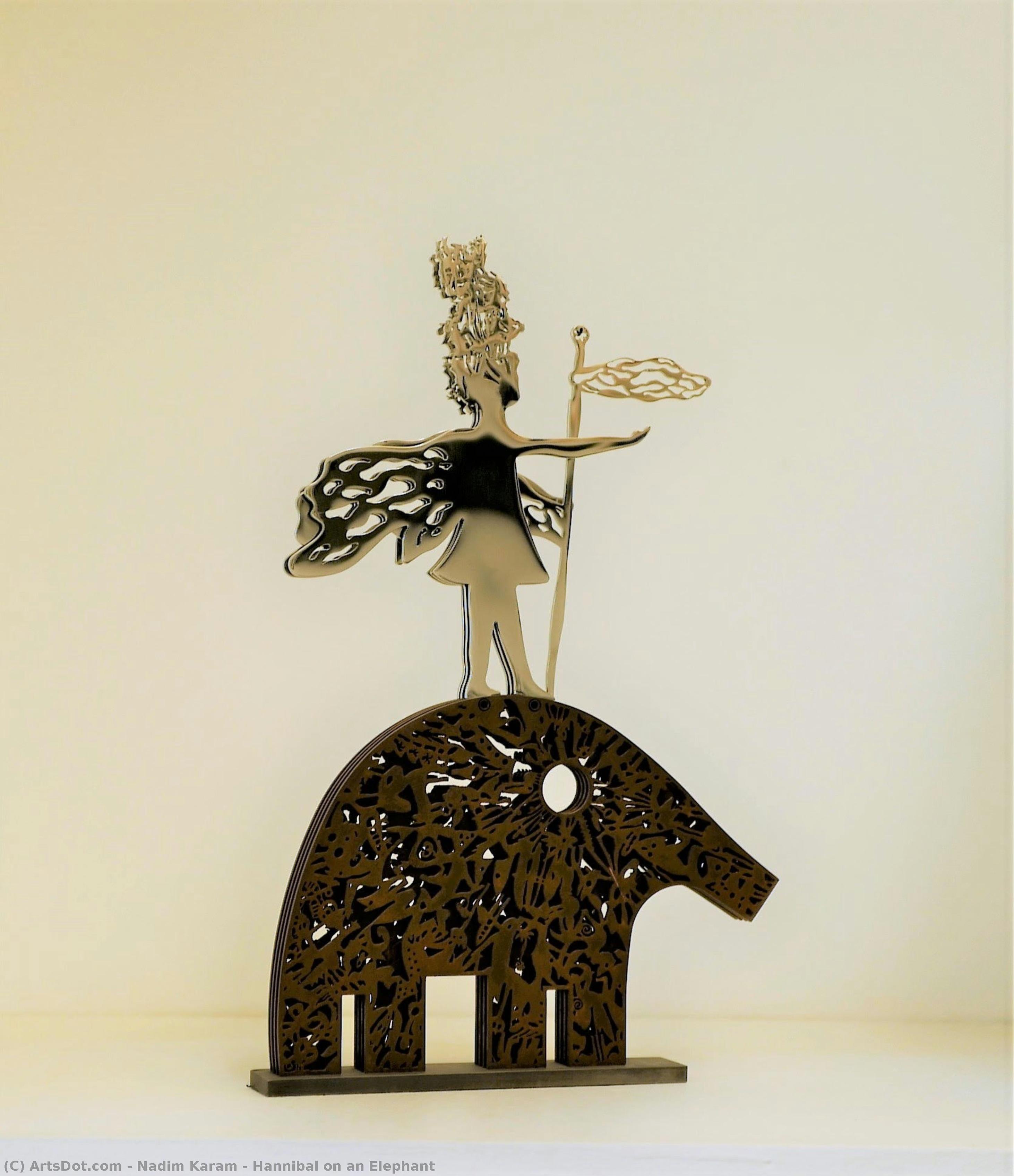 Hannibal On An Elephant — Nadim Karam