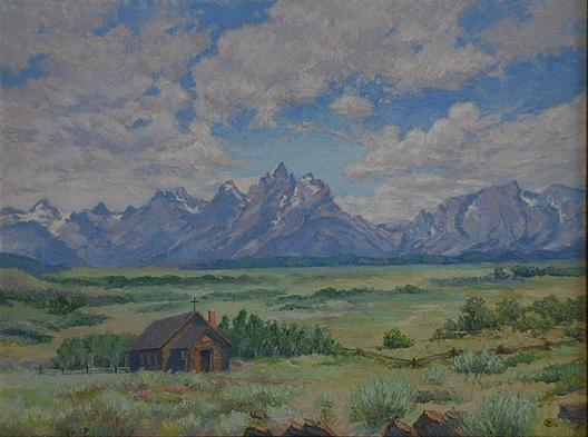 The Church Of Transfiguration, (painting) — Mary Agnes Yerkes