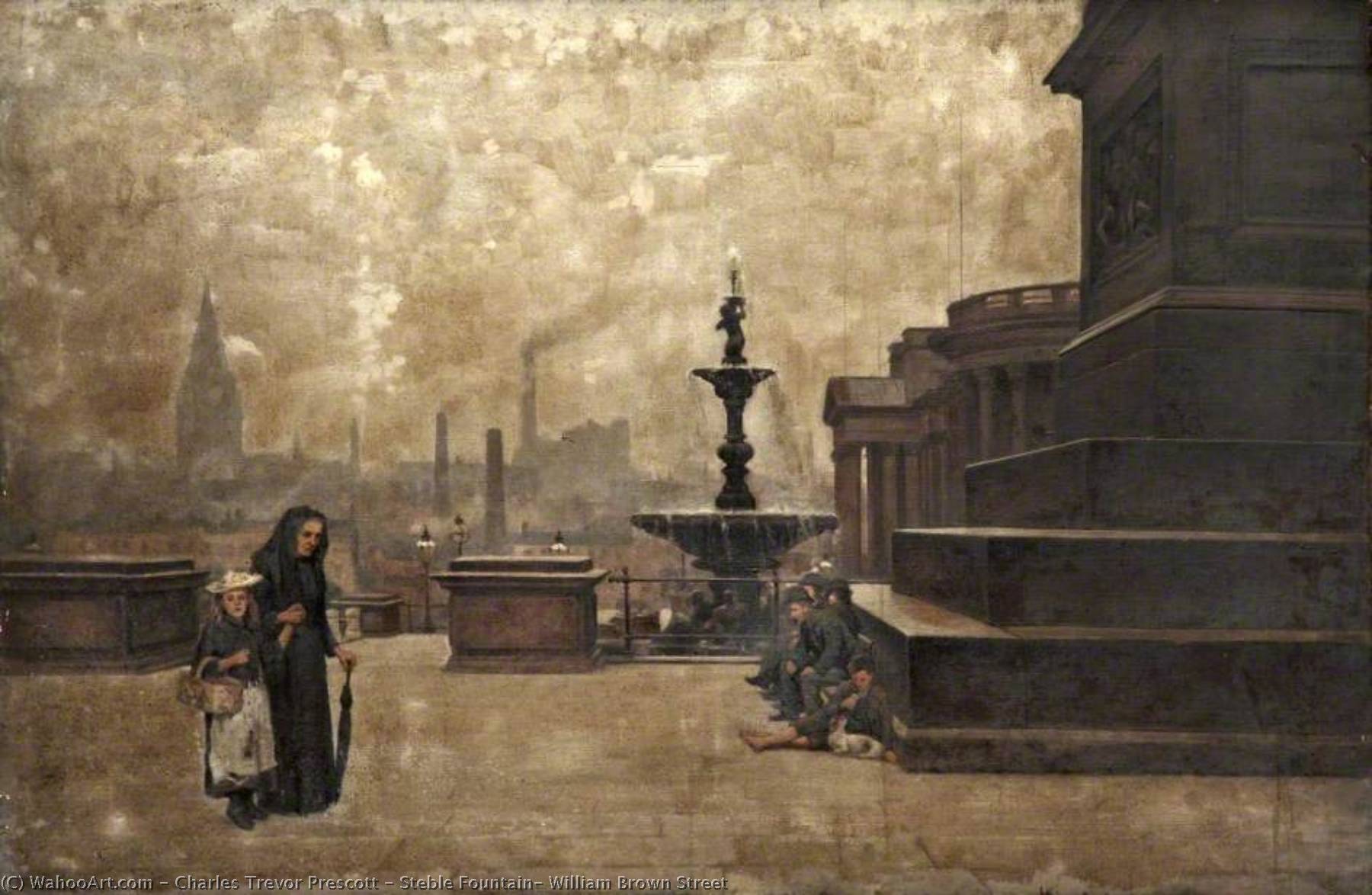 Steble Fountain, William Brown Street — Charles Trevor Prescott