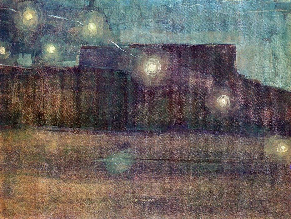 Sparks (ii) — Mikalojus Konstantinas Čiurlionis
