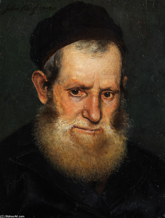 Bildnis Eines Judischen Gelehrten Oder Rabbiners — Isidor Kaufmann