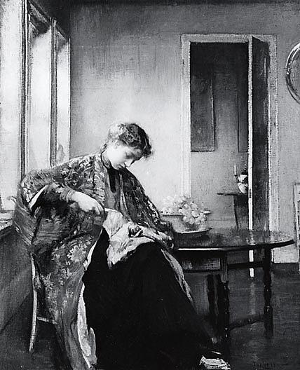 Mrs. Rice, (painting) — Edmund Charles Tarbell