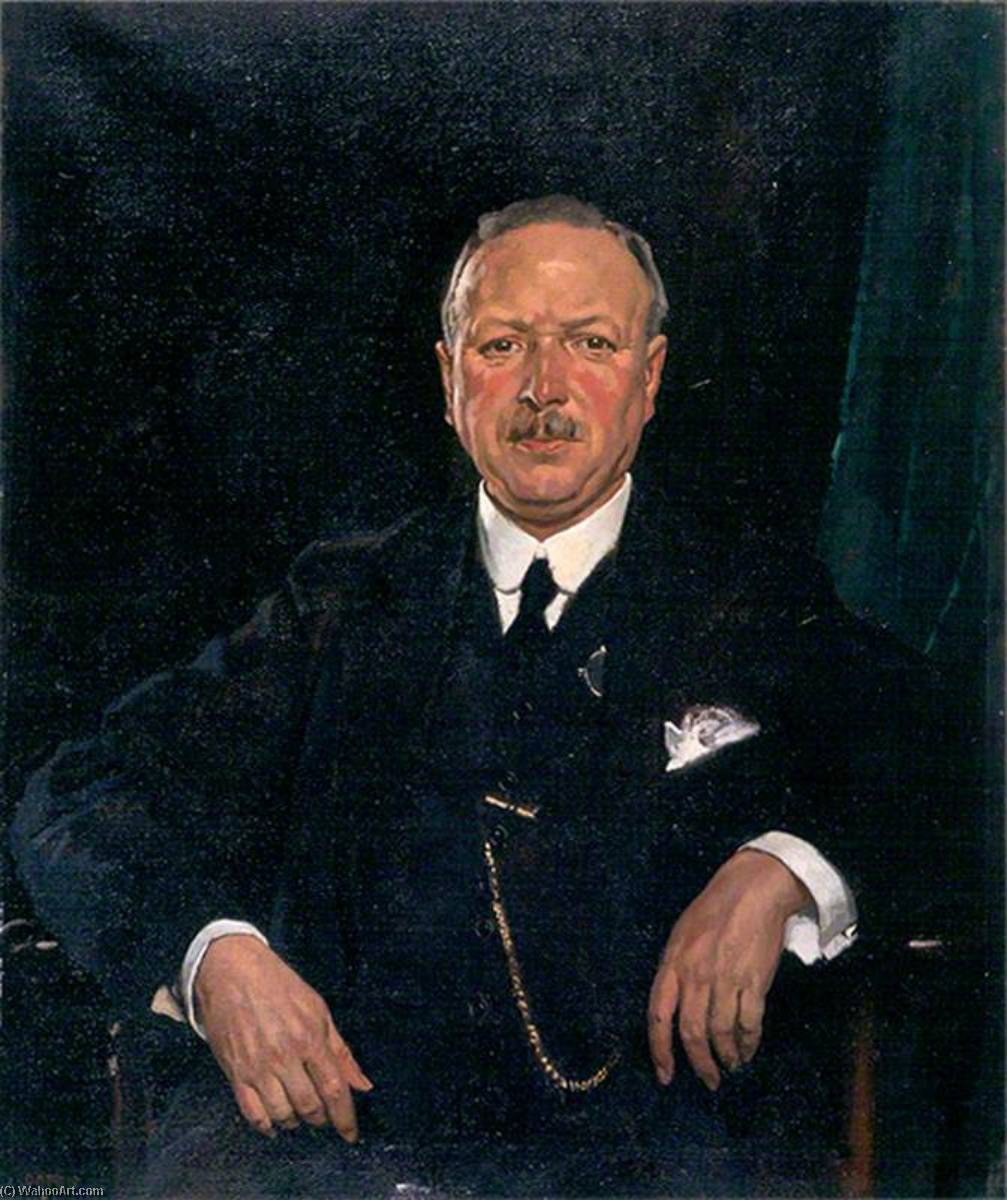 Sir Thomas Jaffrey, Bt, Lld, Chairman Of Aberdeen Art Gallery Committee (1928–1951) — ウィリアム・オルペン