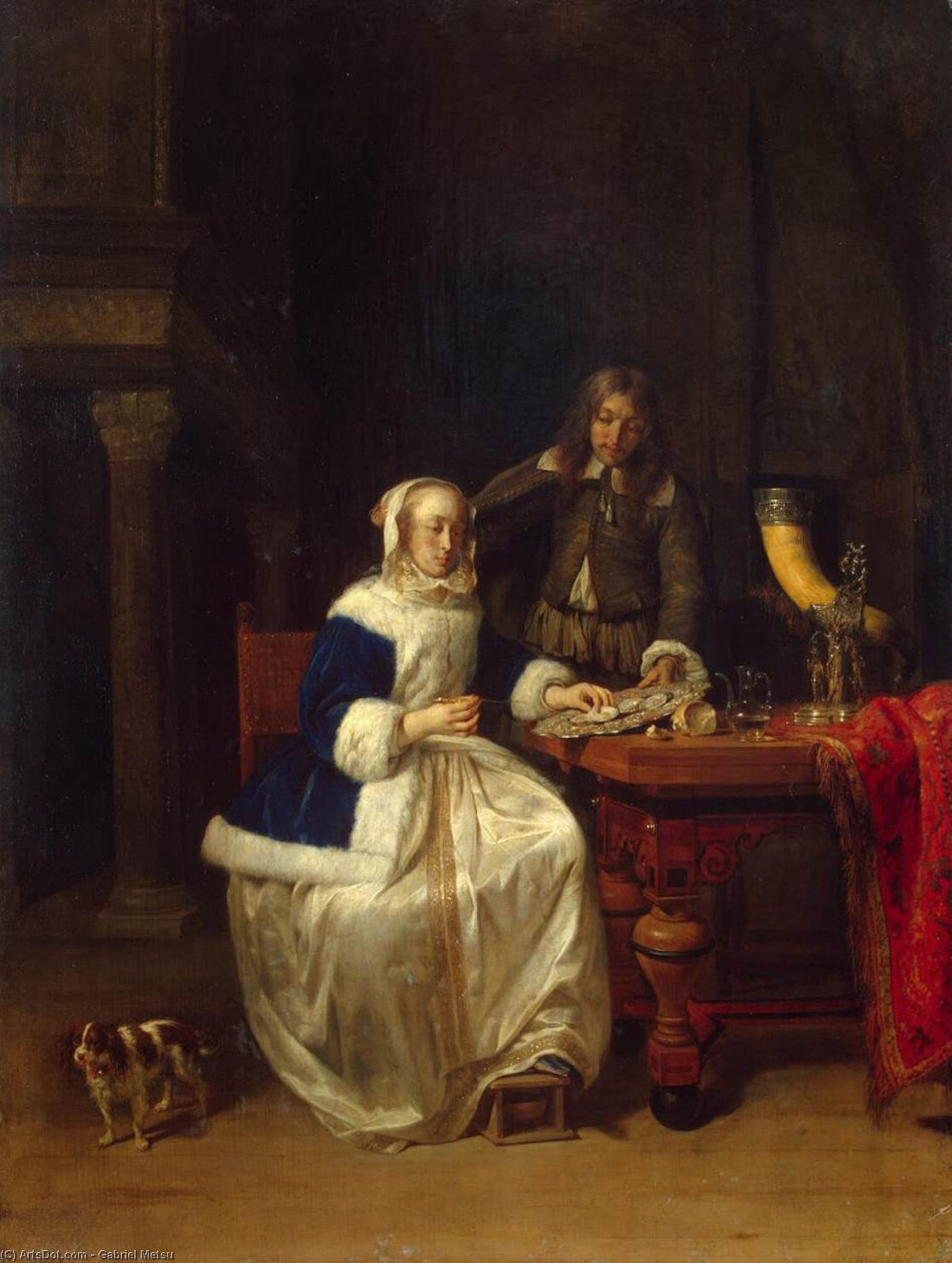 Breakfast — Gabriel Metsu