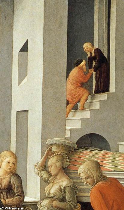 Madonna With The Child And Scenes From The Life Of St Anne (detail) — Filippo Di Tommaso Lippi