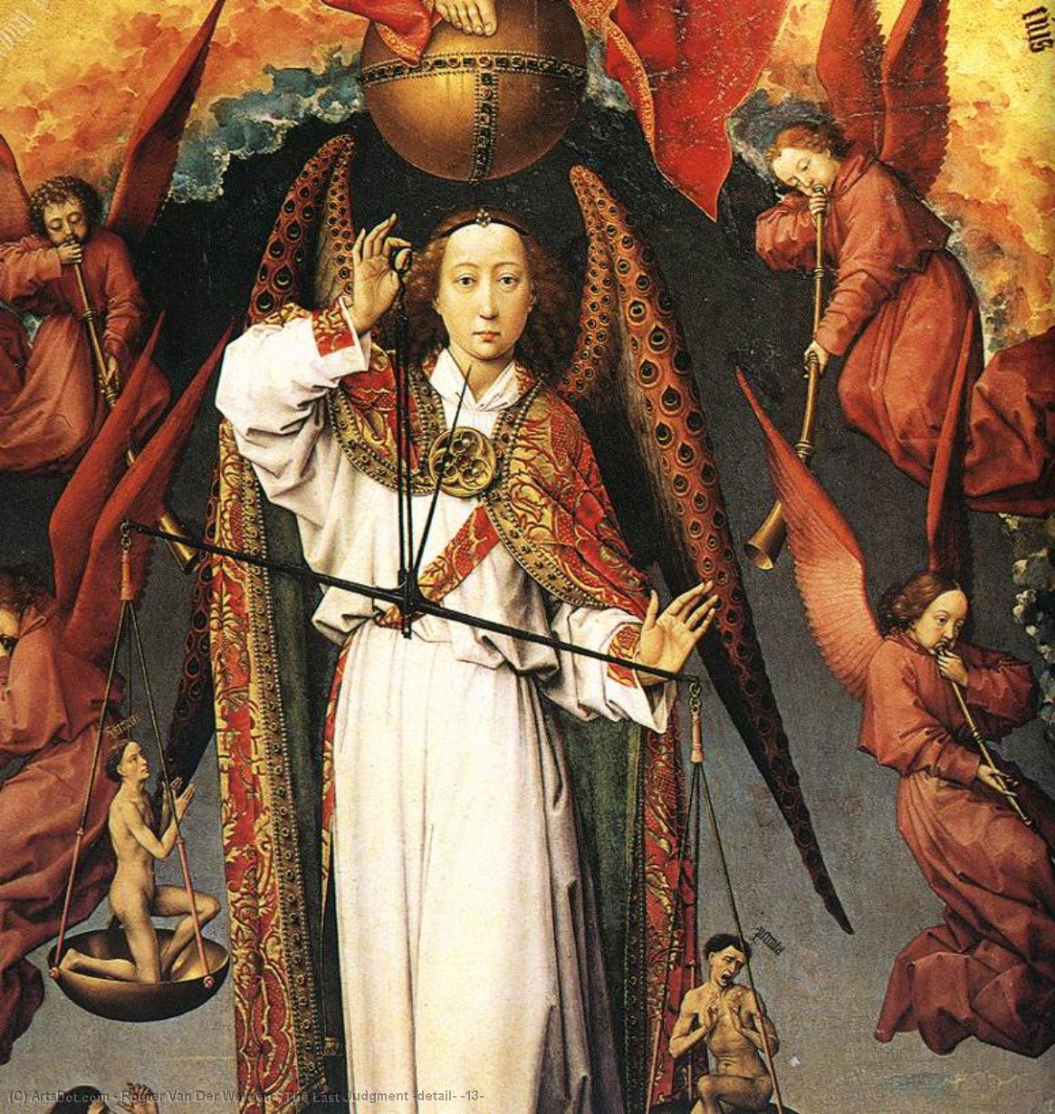 The Last Judgment (detail) (13) — Rogier Van Der Weyden