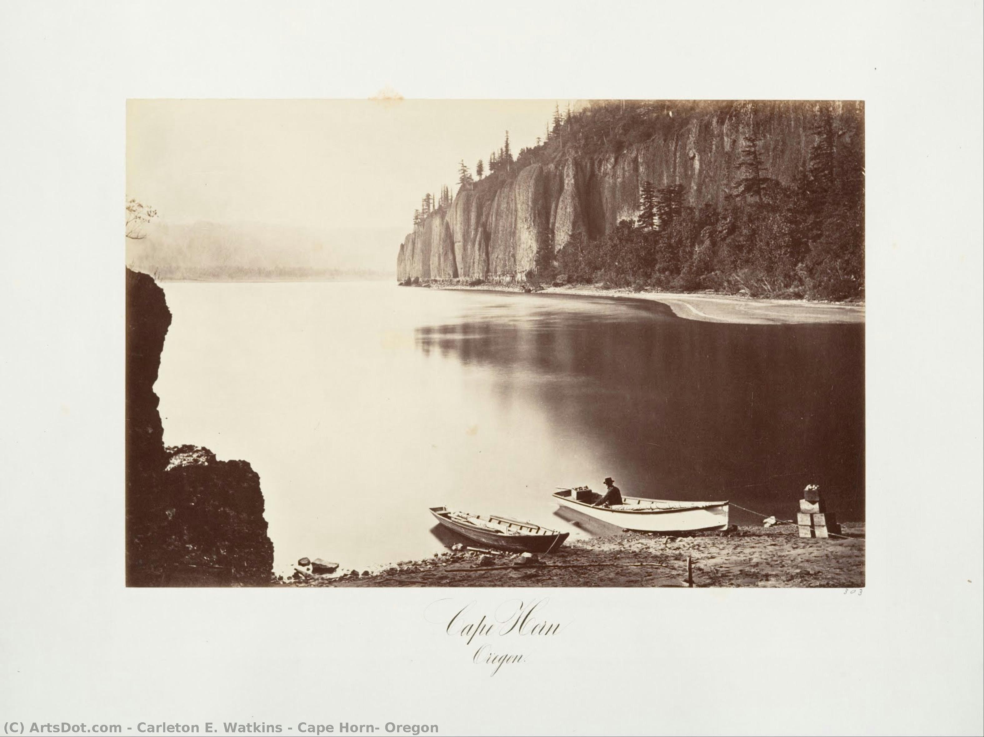 Cape Horn, Oregón — Carleton E. Watkins