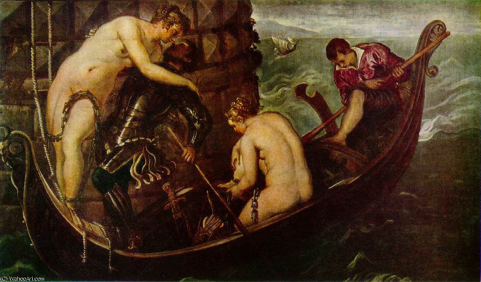 The Deliverance Of Arsinoë, Ca — Jacopo Tintoretto