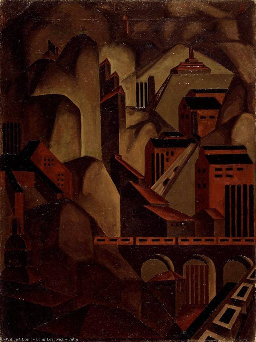 Butte — Louis Lozowick