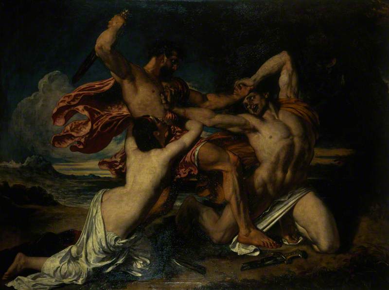 The Combat Woman Pleading For The Vanquished — William Etty