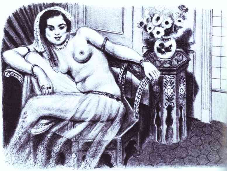 Odalisque In A Gauze Skirt — Henri Matisse