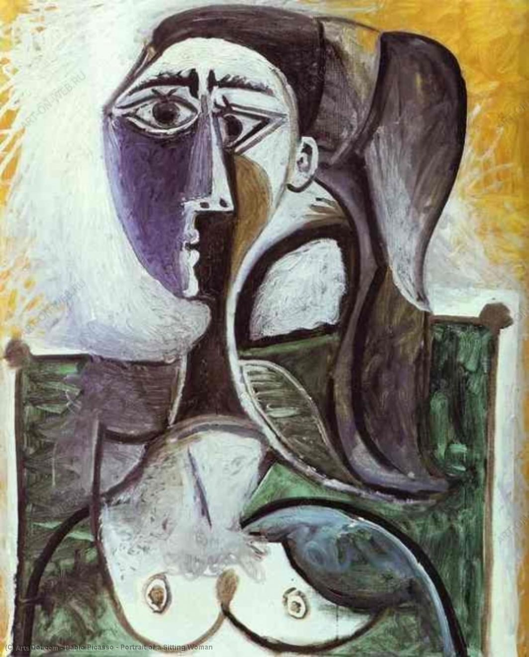 Portrait Of A Sitting Woman — Pablo Picasso