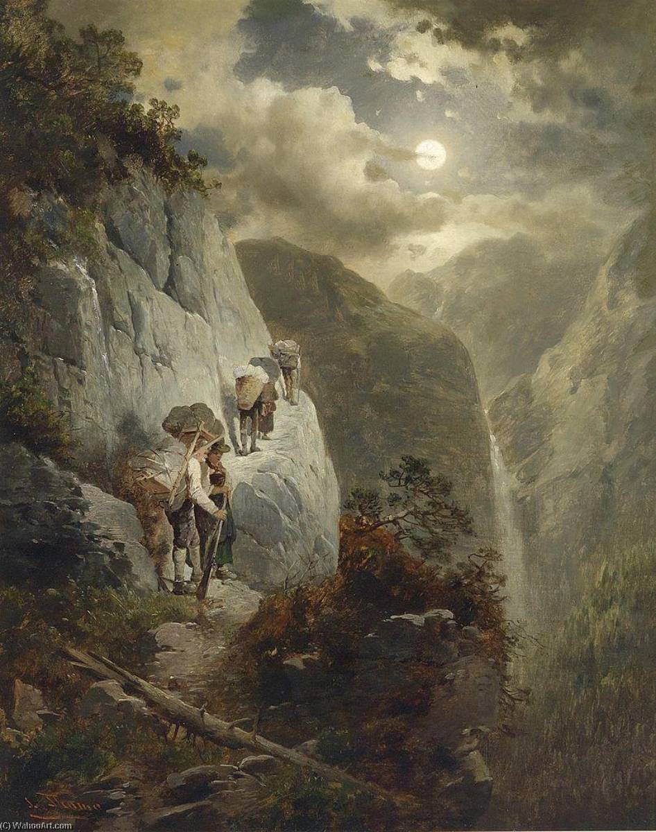 Moonlit Night — Josef Thoma