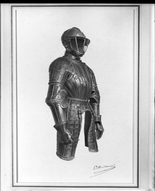 A Suit Of Armor — Jean-louis Ernest Meissonier