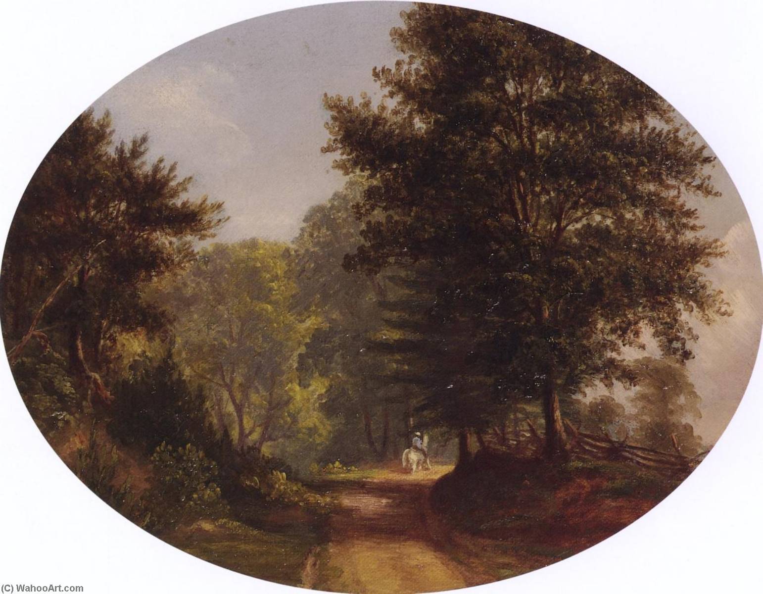 Man On Horseback — Charles Louis Heyde