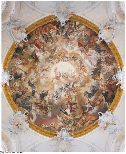 Die Apotheose Des Benediktinerordens — Matthäus Günther