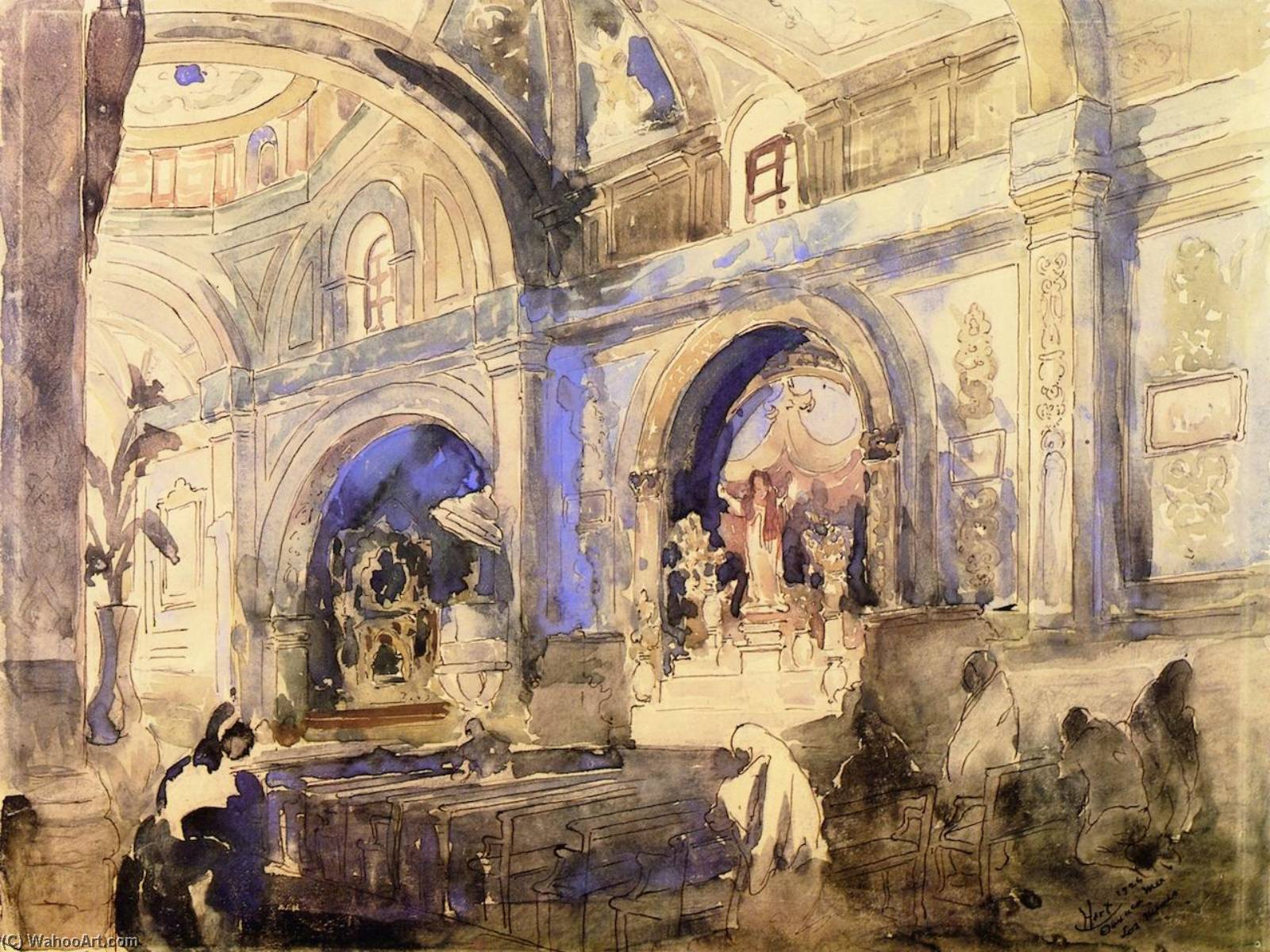 Merced Cathedral, Oaxaca, Mexico — George (pop) Overbury Hart