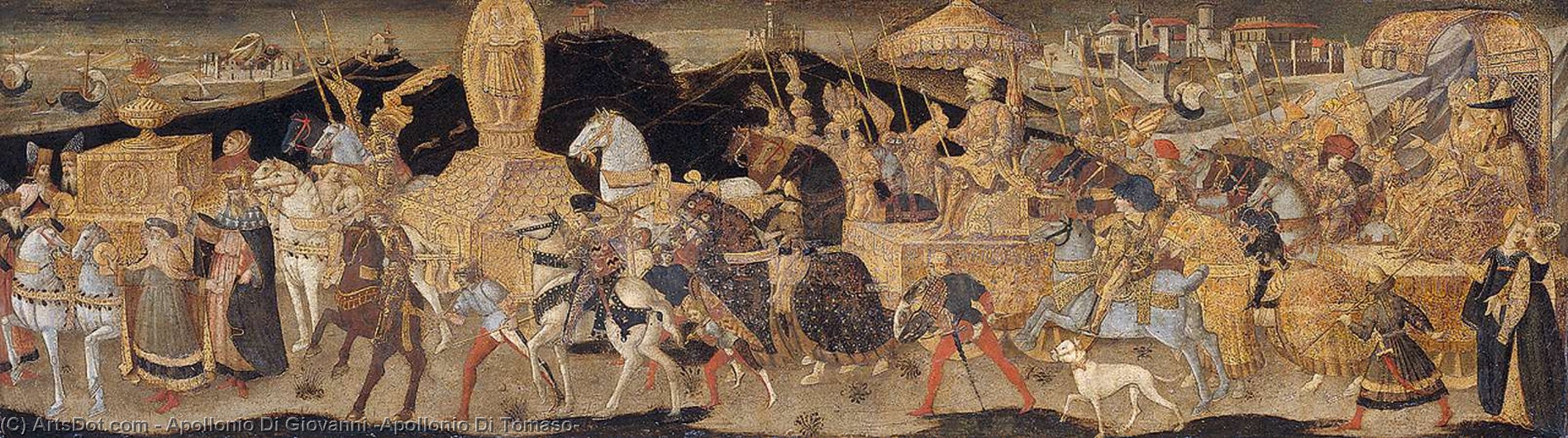 Front Panel Of A Cassone — Apollonio Di Giovanni (apollonio Di Tomaso)