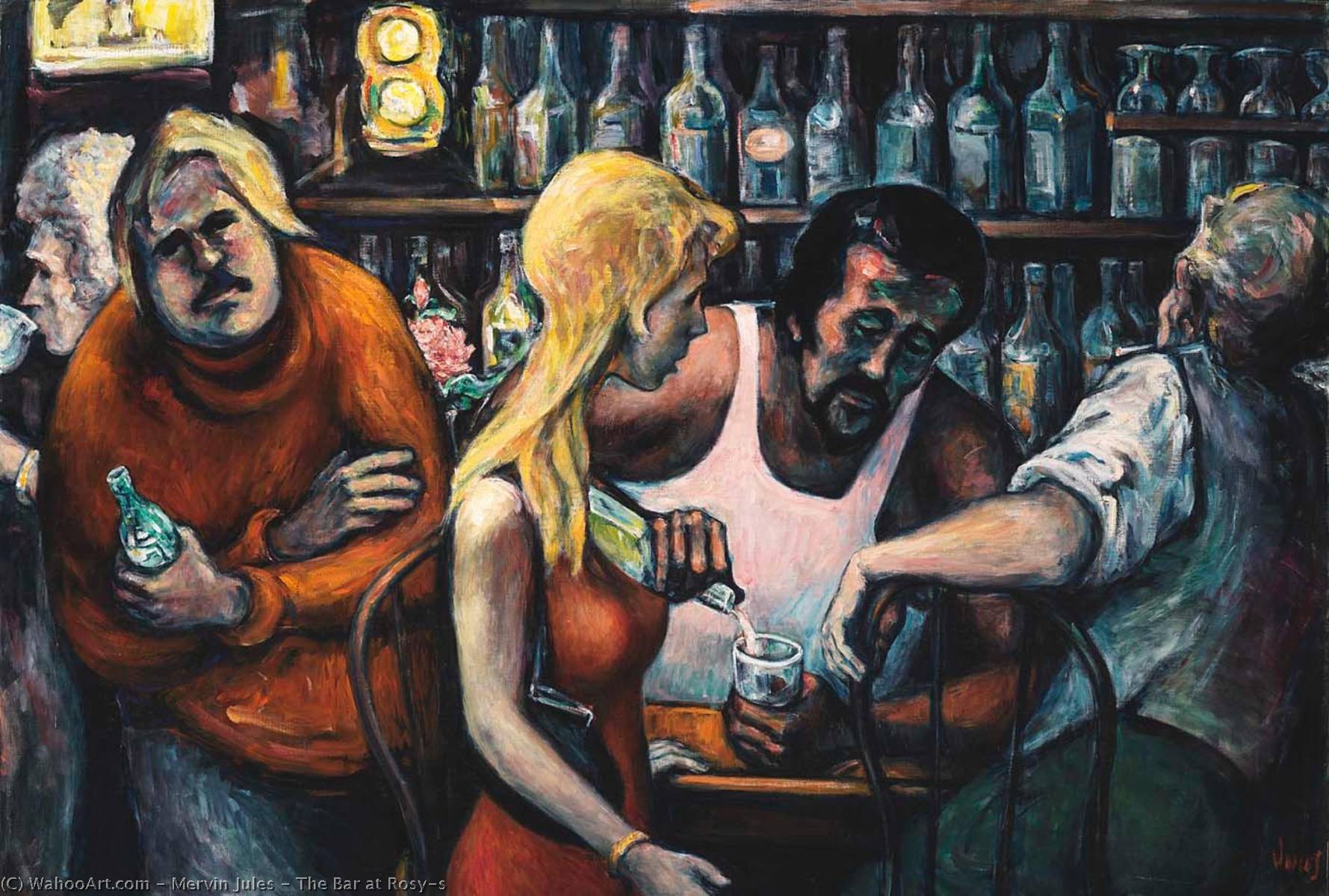 The Bar At Rosy's — Mervin Jules