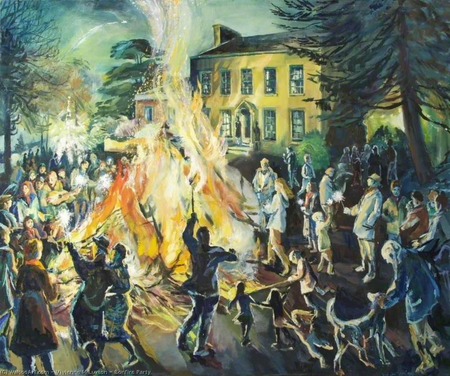 Bonfire Party — Vivienne M Luxton