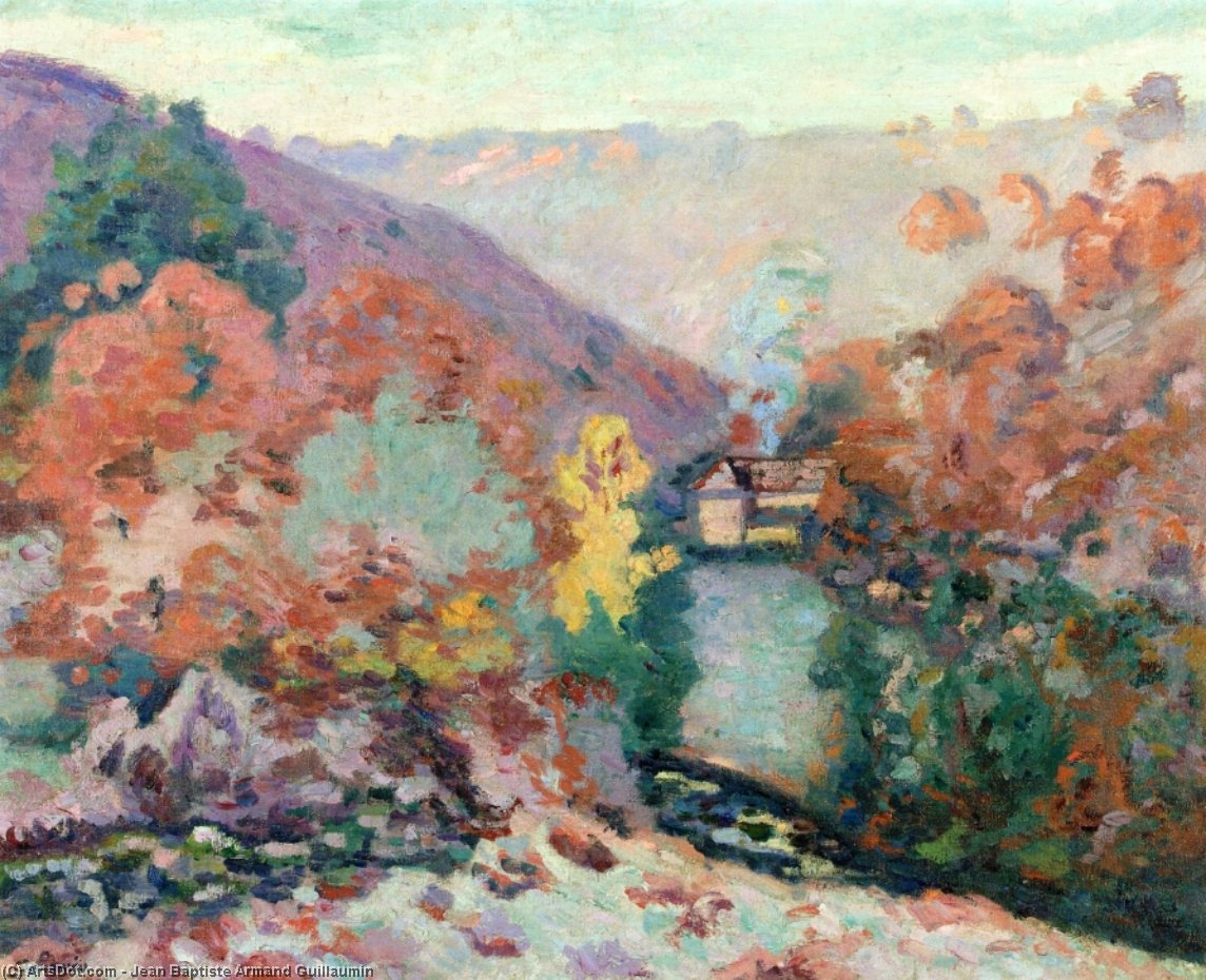 Landscape Of La Creuse, La Folie — Ferdinand Guillaumin